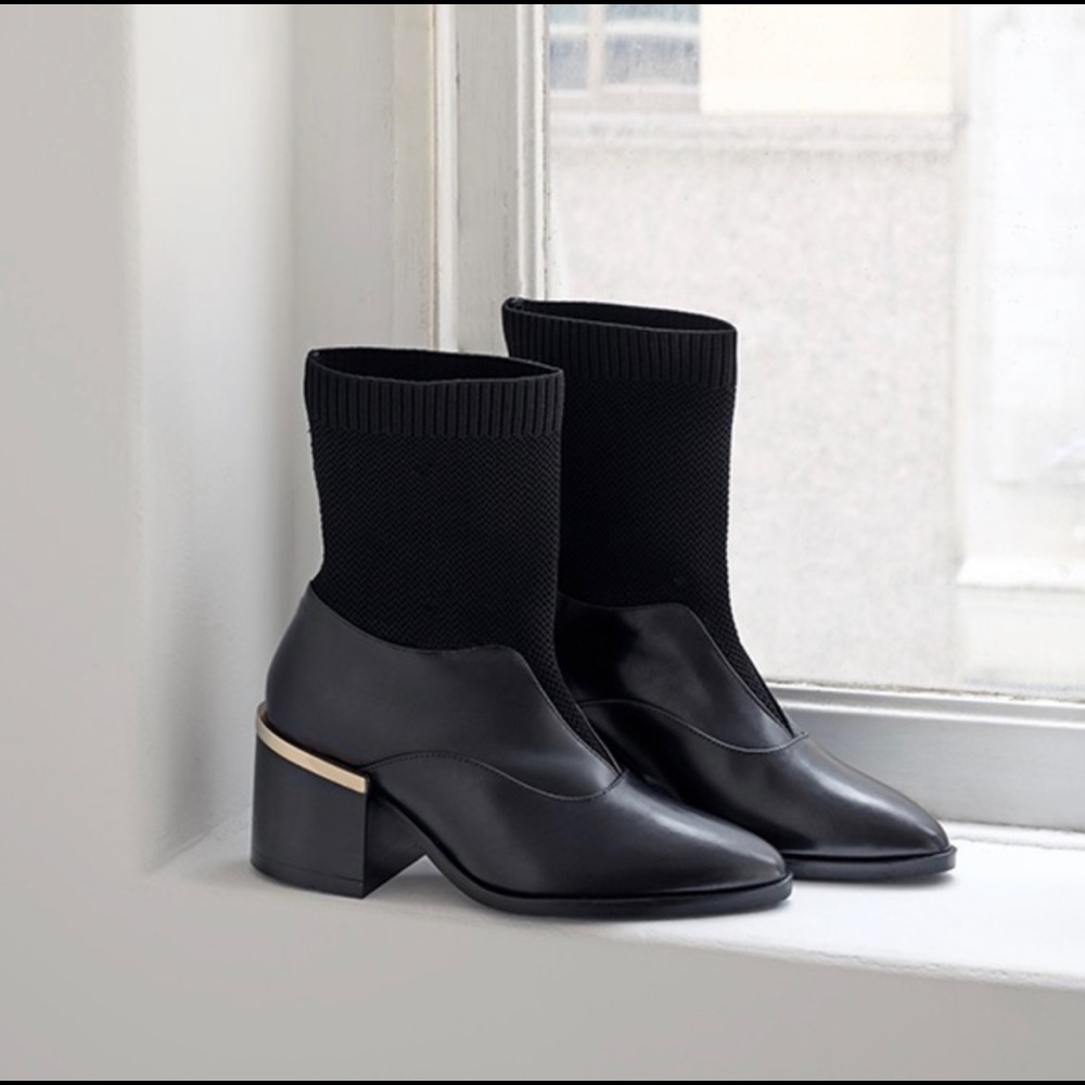 Universal Standard Porto Ankle Sock Bootie